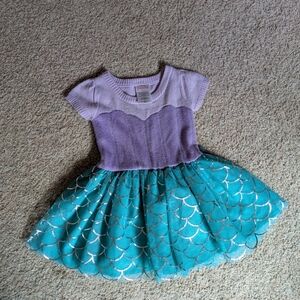 Ariel Little Mermaid Disney Dress, 2T